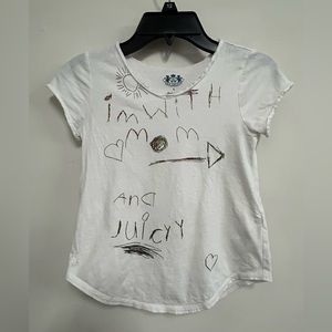 Juicy Couture Kids “I’m With Mom” Tee
